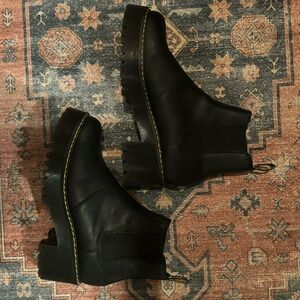 Doc Marten Rometty Platform Chelsea Boots